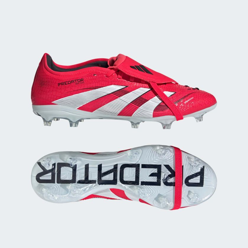 Adidas Predator Elite FG Red Solar Red Football Boots Cameroon - Image 4